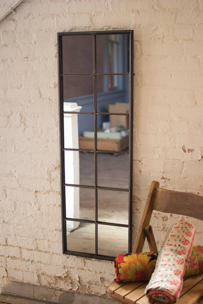 RECTANGLE ROTATING WALL MIRROR-Fiore Verde