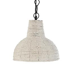 Beaded Hanging Lamp-Fiore Verde