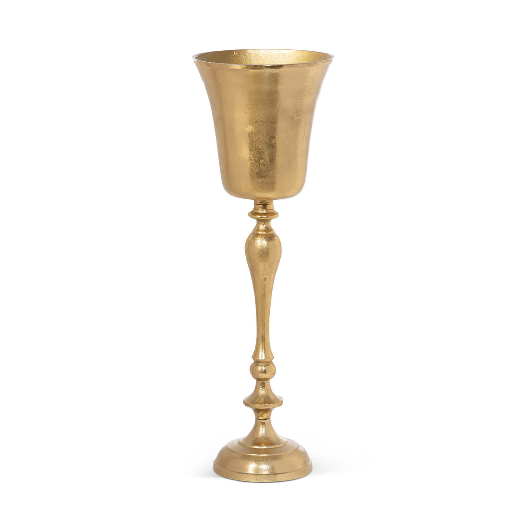 Cast Aluminum Wine Chiller-Fiore Verde