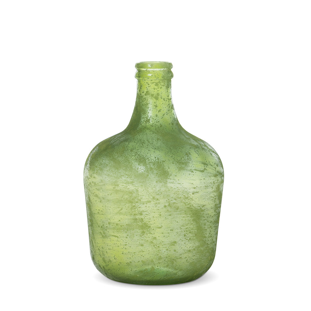 Cellar Bottle Antique Green, Medium-Fiore Verde