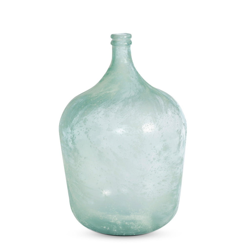 Cellar Bottle, Frosted Seafoam, Large-Fiore Verde