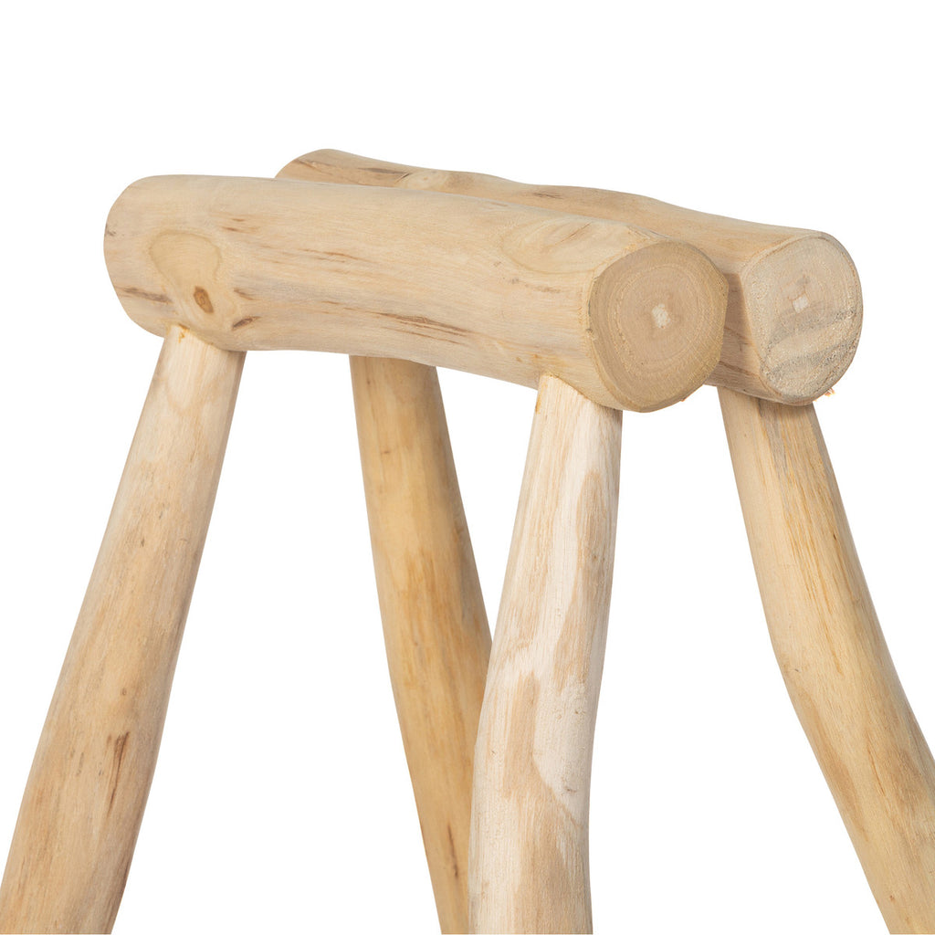 Natural Ladder Display Shelf-Fiore Verde