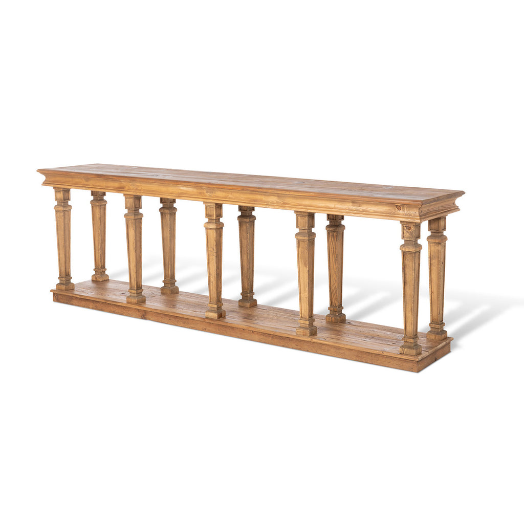Arthur Wood Console Table-Fiore Verde