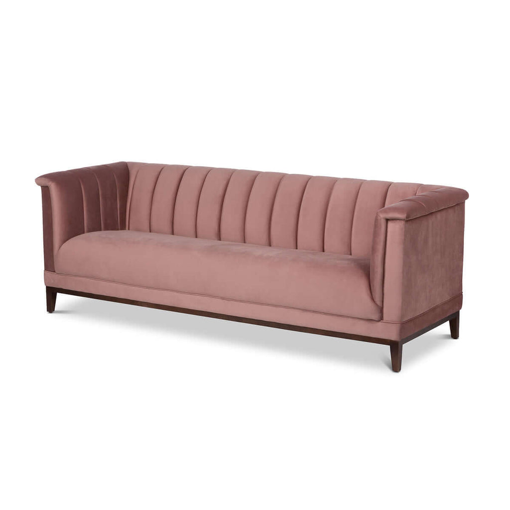 Moira Velvet Sofa-Fiore Verde