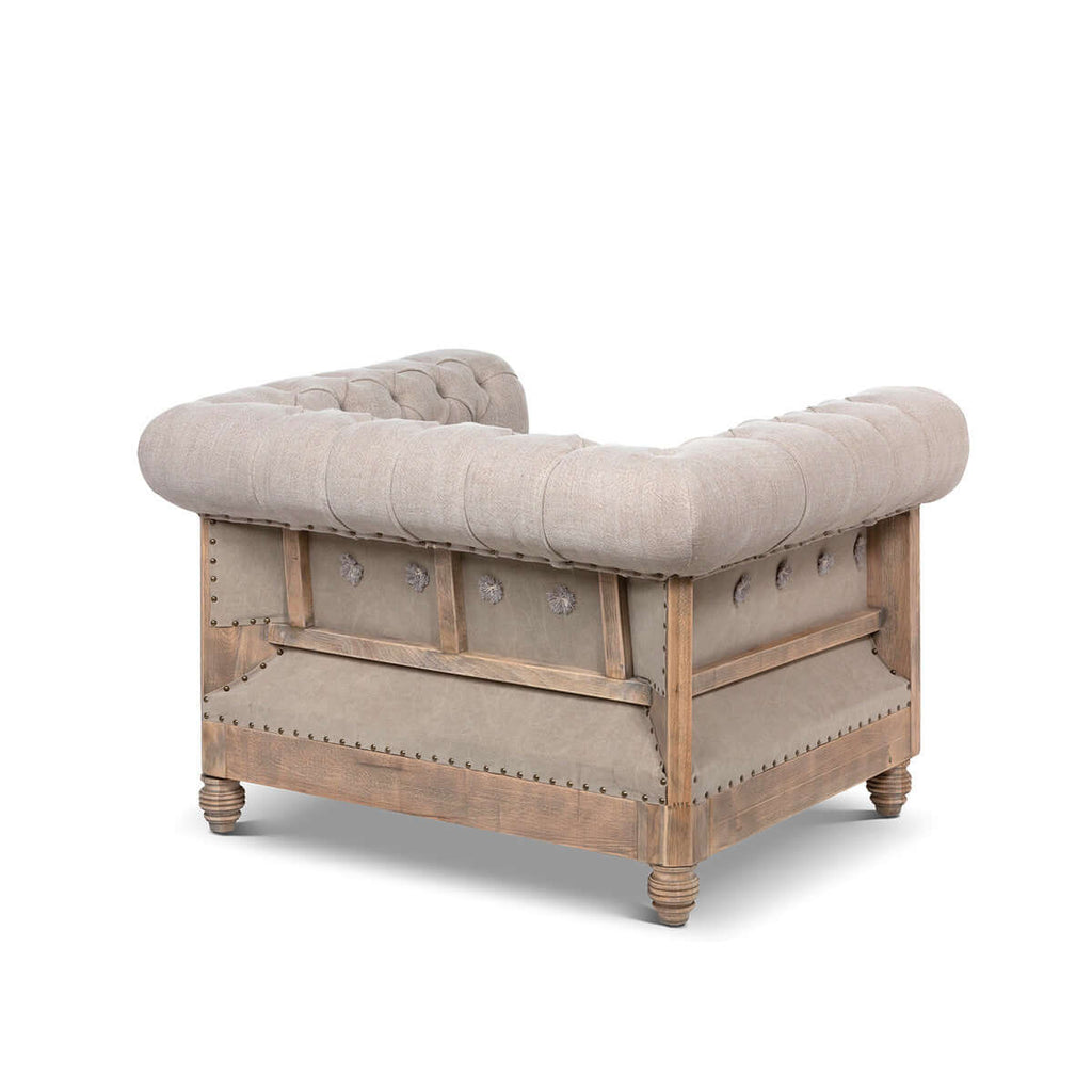 Hillcrest Tufted Chair-Fiore Verde