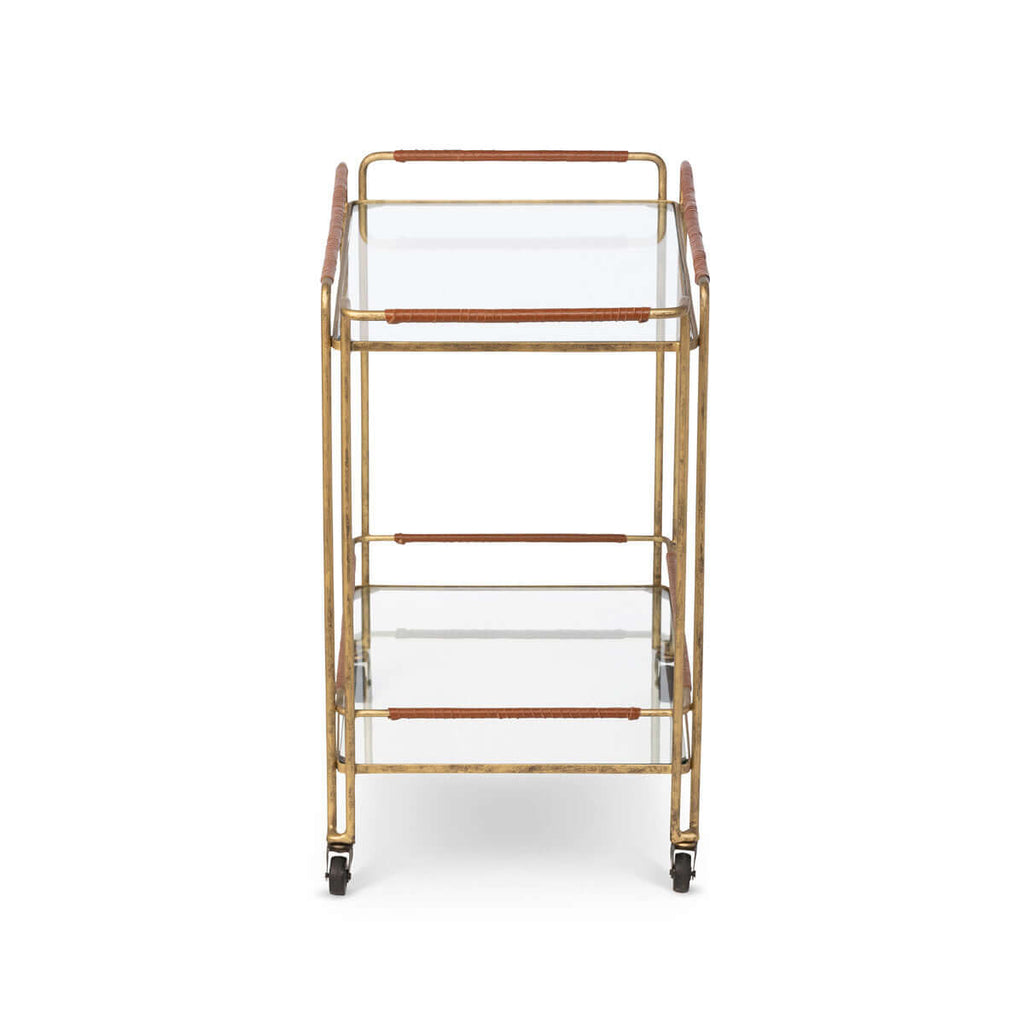 Langdon Bar Cart-Fiore Verde