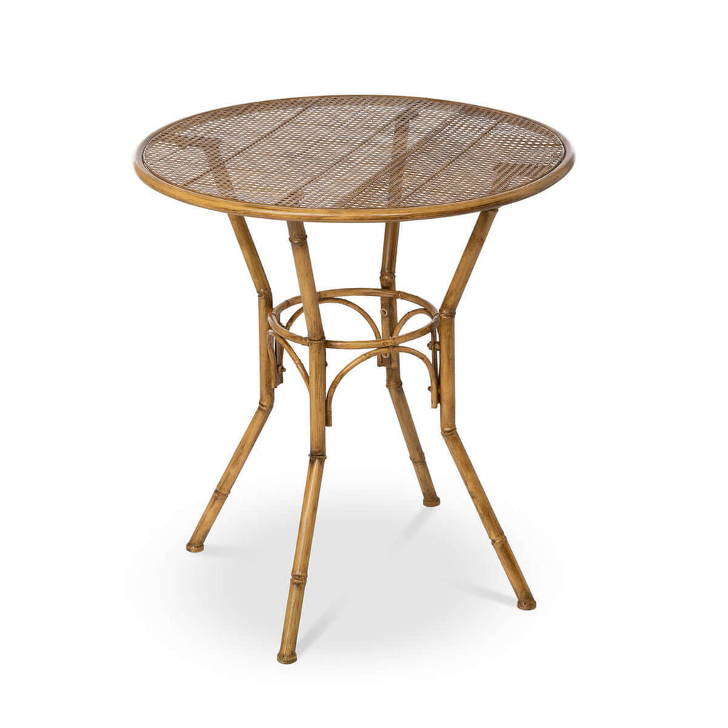 Roanoke Metal Bistro Table-Fiore Verde