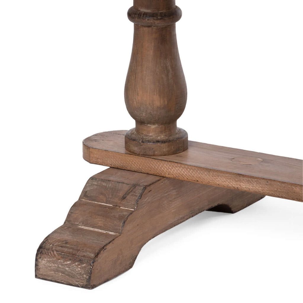 Gabriel Baluster Dining Table-Fiore Verde