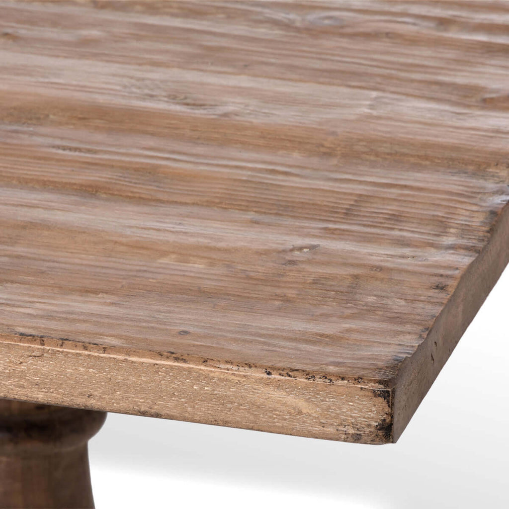 Gabriel Baluster Dining Table-Fiore Verde