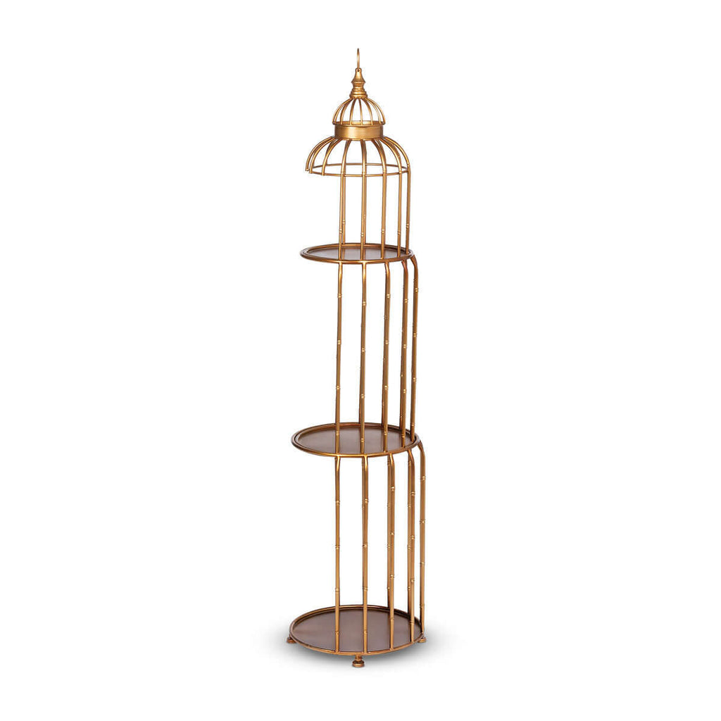 La Voliere Stacking Etagere-Fiore Verde