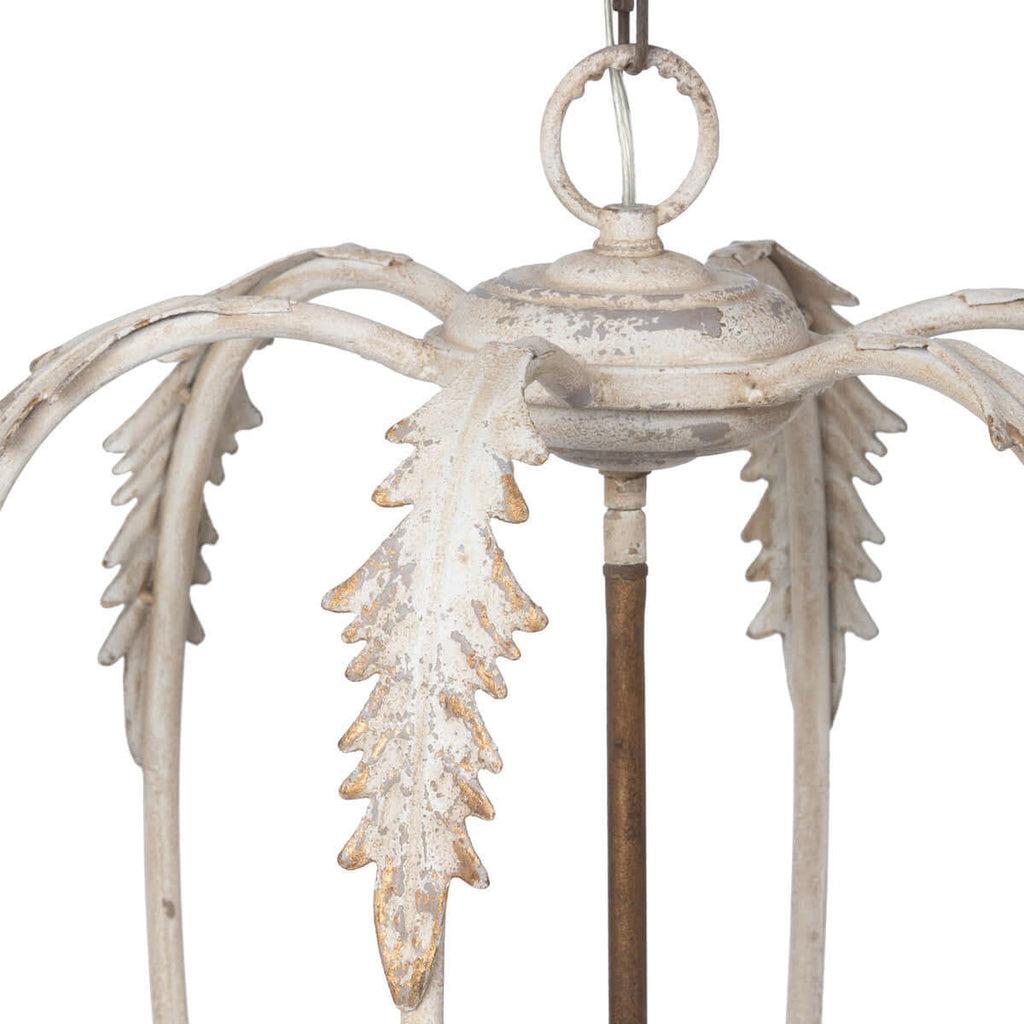 Gilded Folles Chandelier-Fiore Verde