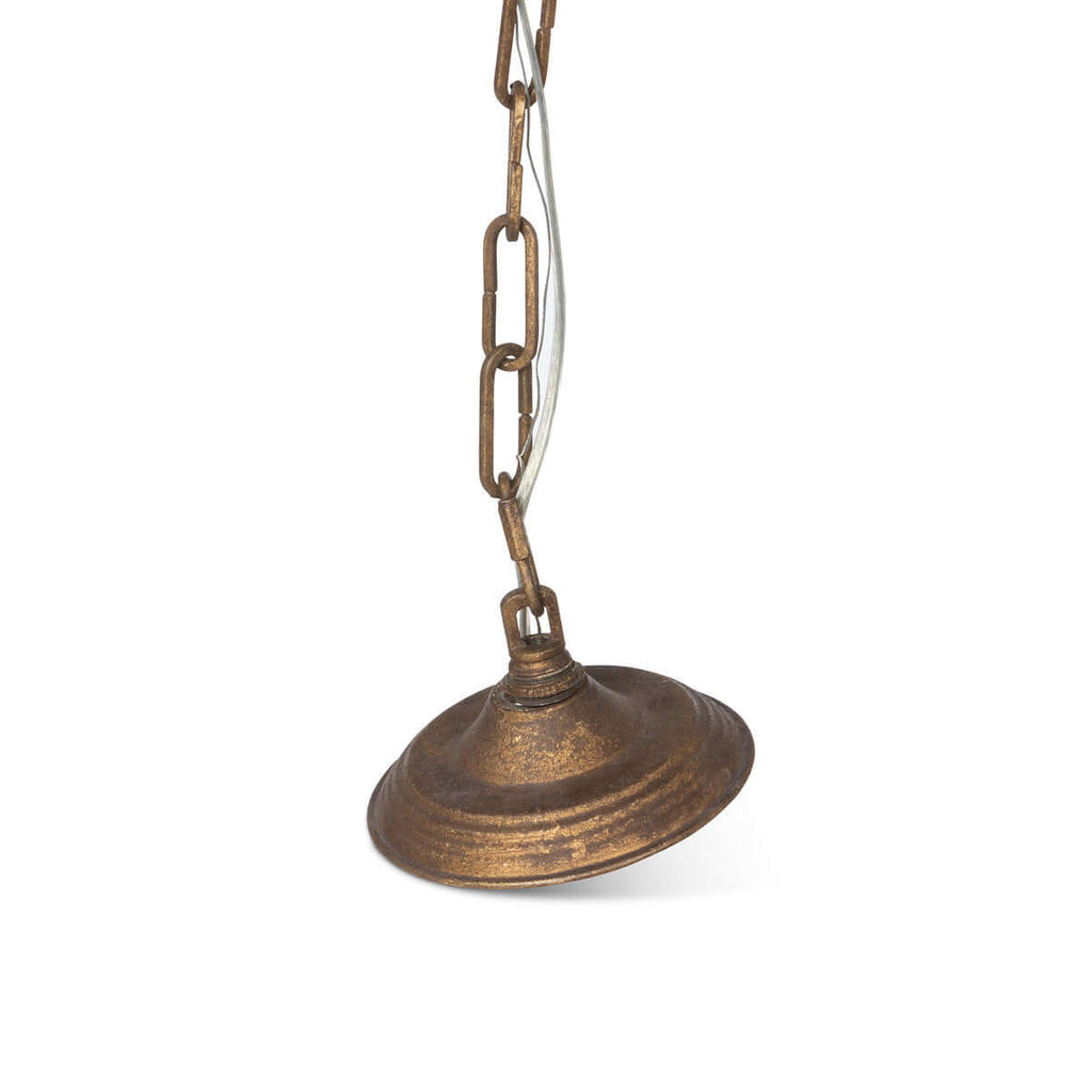 Raleigh Bronze Chandelier-Fiore Verde