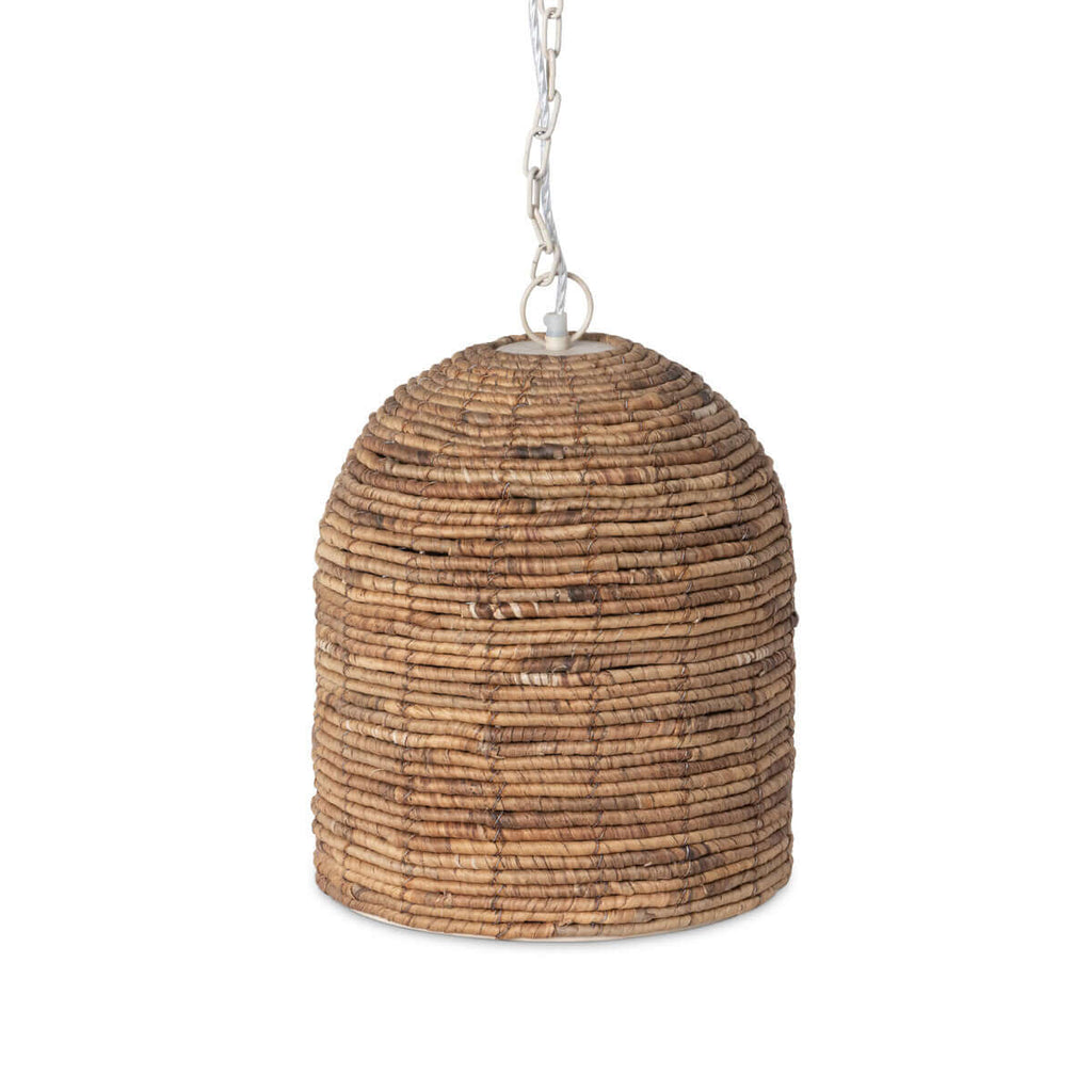 Beehive Seagrass Pendant-Fiore Verde