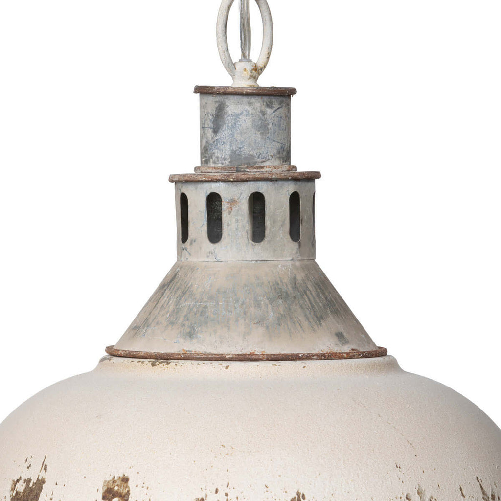 Old Factory Pendant Light-Fiore Verde