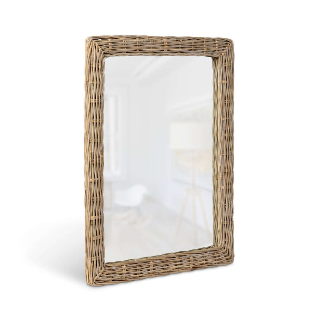 Muriel Rattan Mirror-Fiore Verde