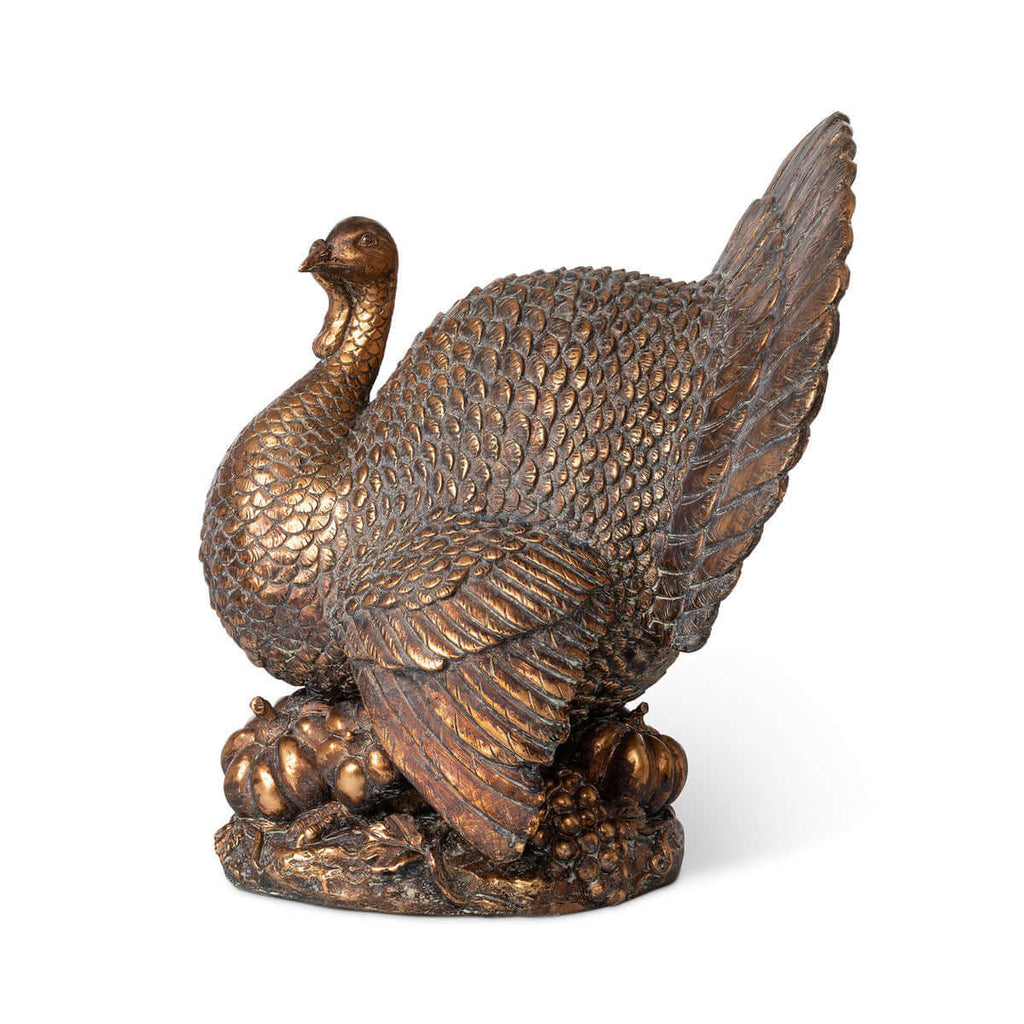 Bronze Turkey Centerpiece-Fiore Verde