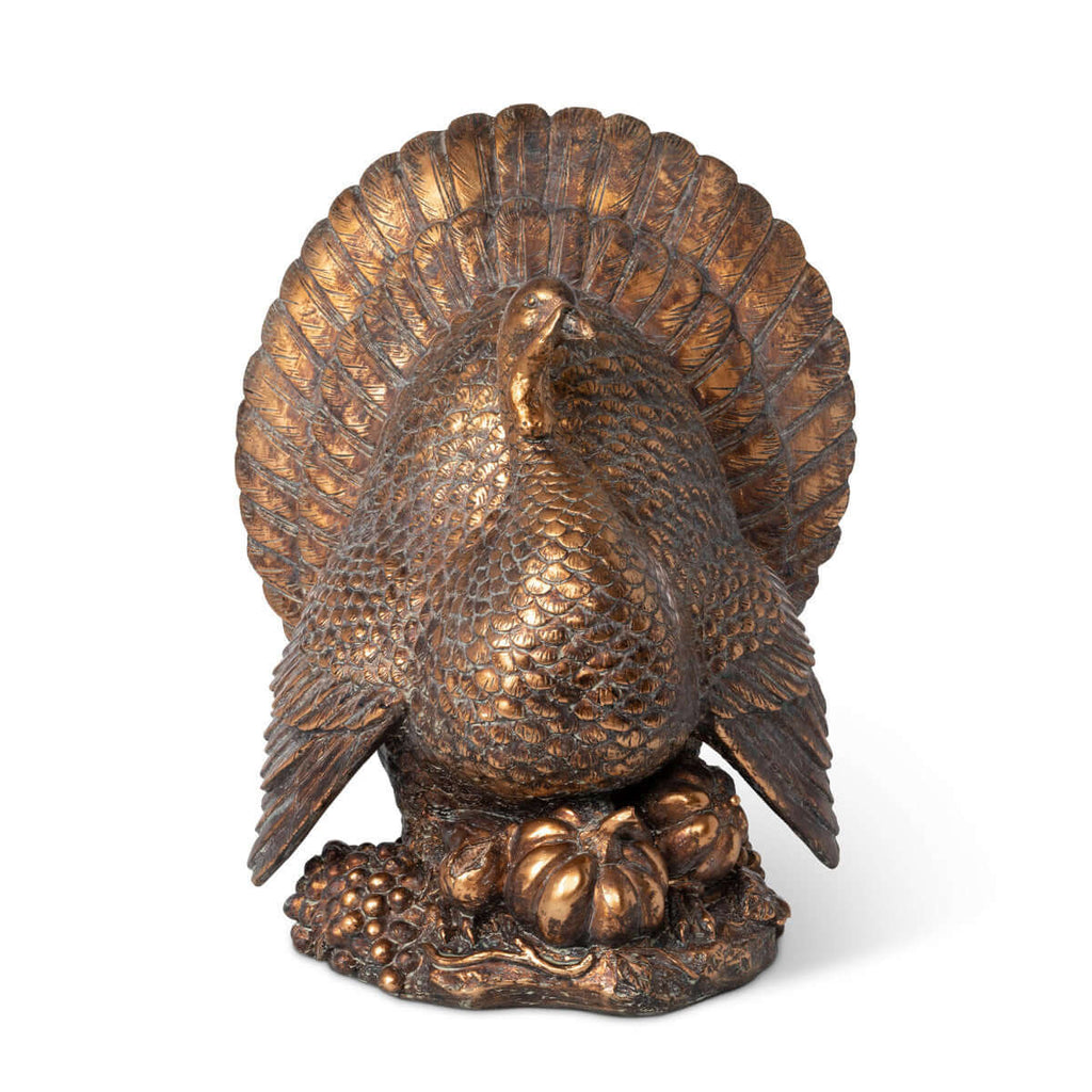 Bronze Turkey Centerpiece-Fiore Verde