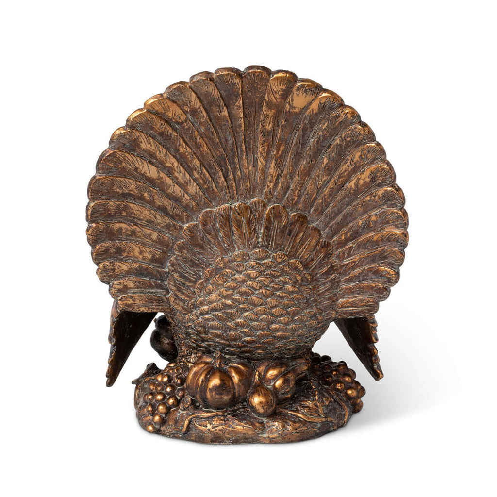 Bronze Turkey Centerpiece-Fiore Verde